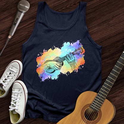 Printify Tank Top Navy / XS My Ukulele Unisex Tank Top