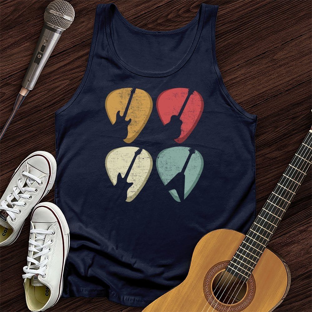 Printify Tank Top Navy / XS Picks Unisex Tank Top