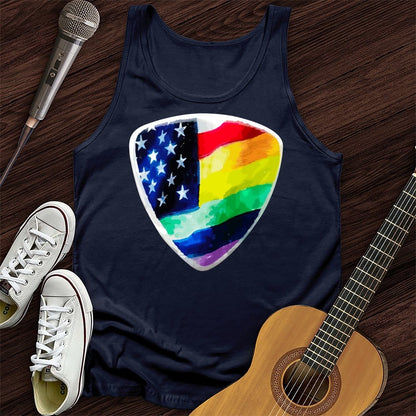 Printify Tank Top Navy / XS Rainbow Pick Unisex Tank Top