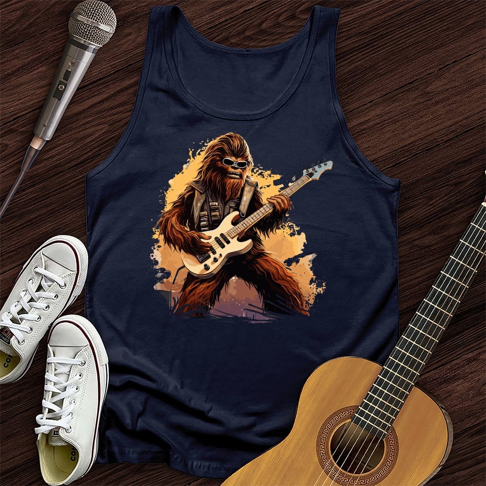 Printify Tank Top Navy / XS Rocker Chewy Unisex Tank Top