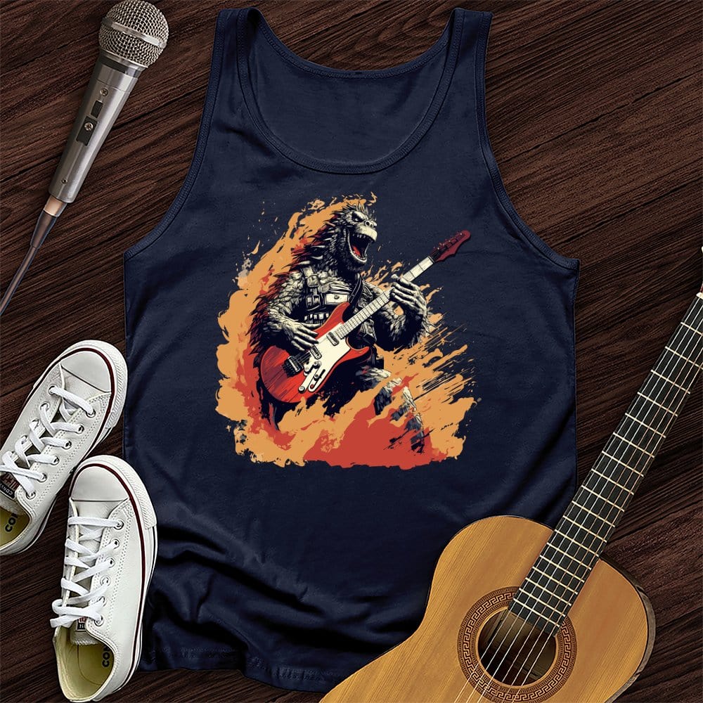 Printify Tank Top Navy / XS Shredzilla Unisex Tank Top