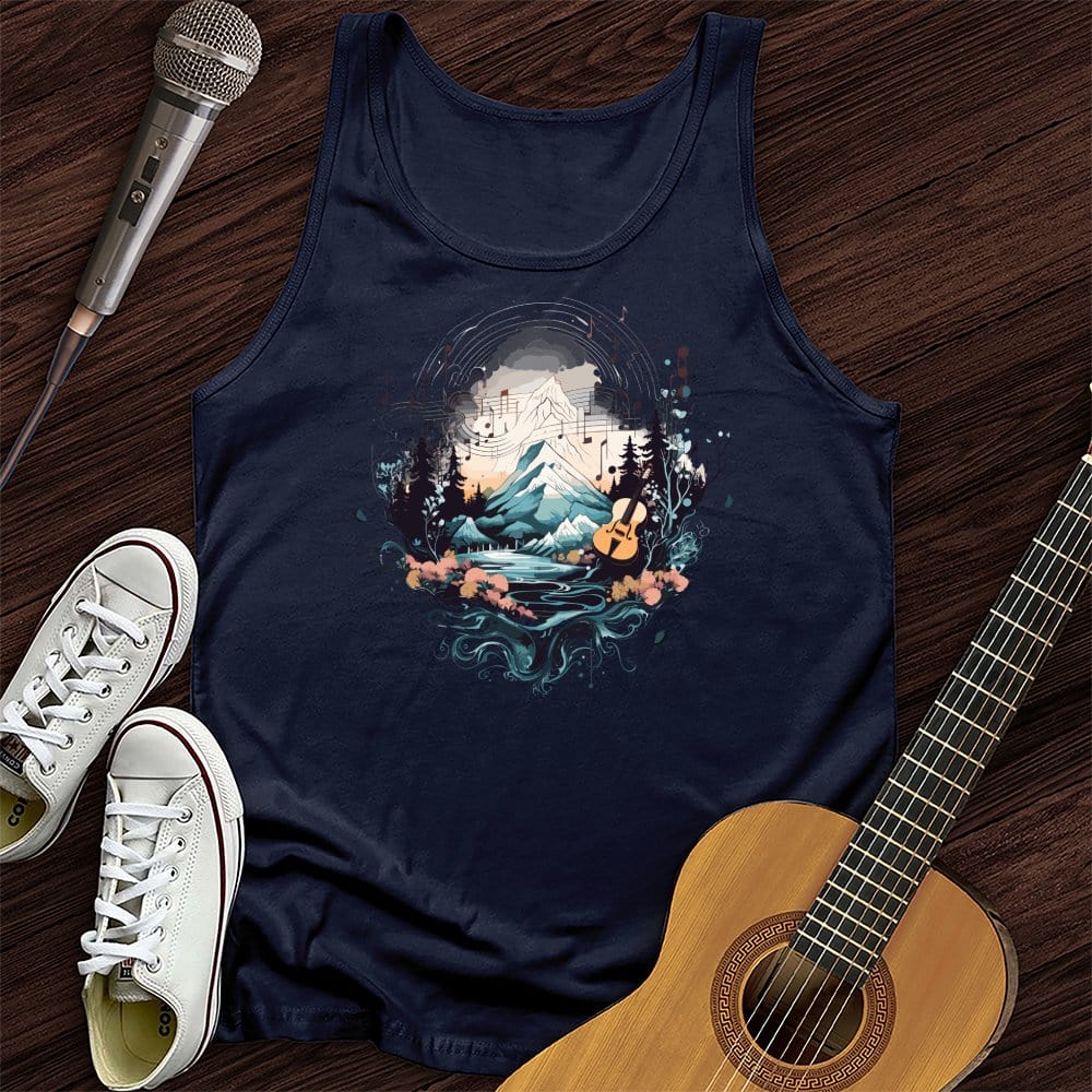 Printify Tank Top Navy / XS Sound of Nature Unisex Tank Top