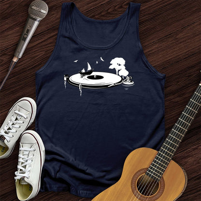 Printify Tank Top Navy / XS Vinyl Master Unisex Tank Top