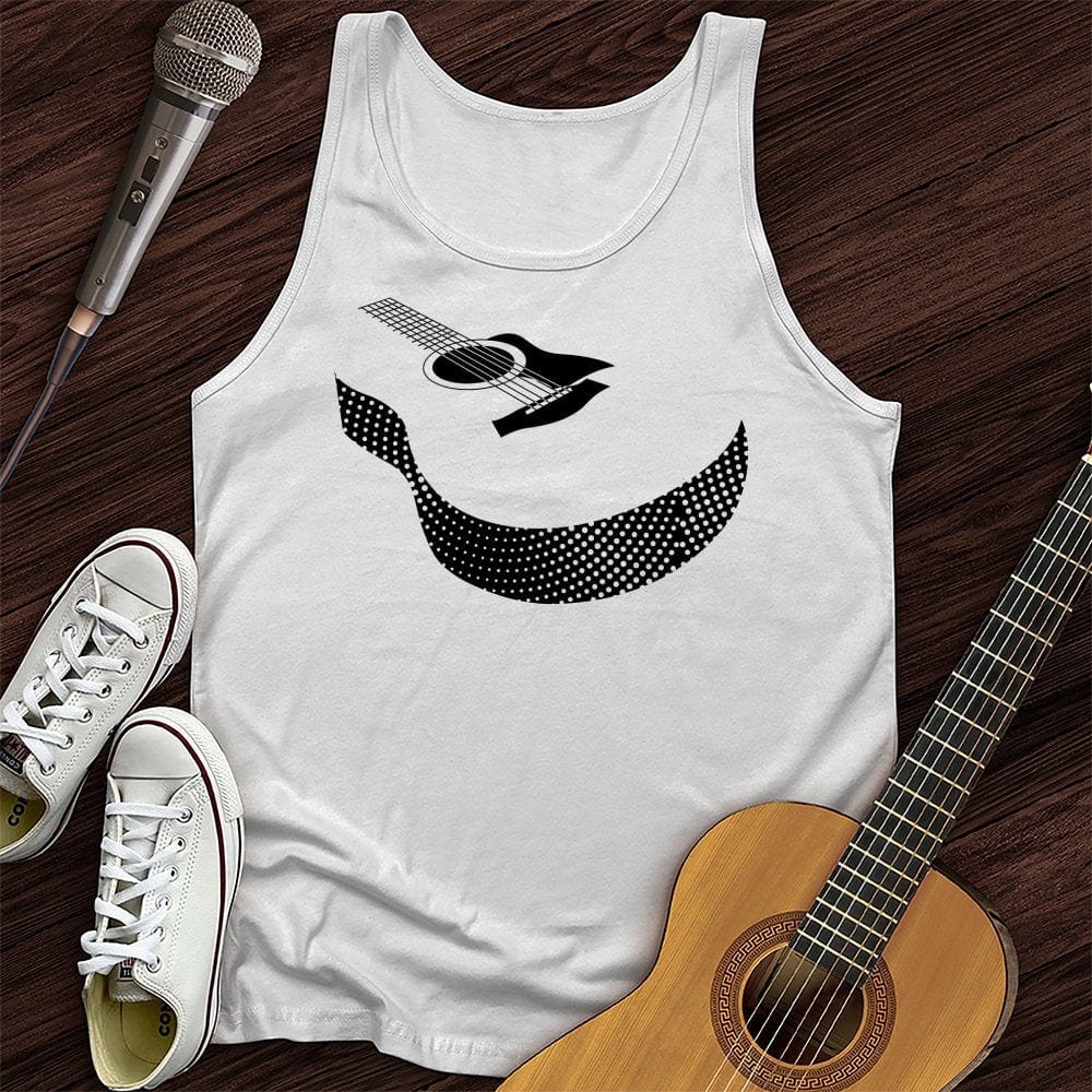 Printify Tank Top White / XS Acoustic Unisex Tank Top