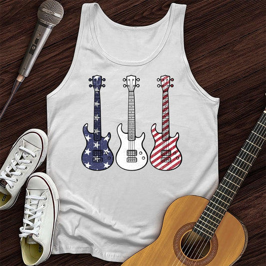 Printify Tank Top White / XS American Guitars Unisex Tank Top