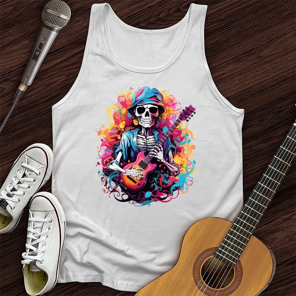 Printify Tank Top White / XS Colorful Undead Tank Top