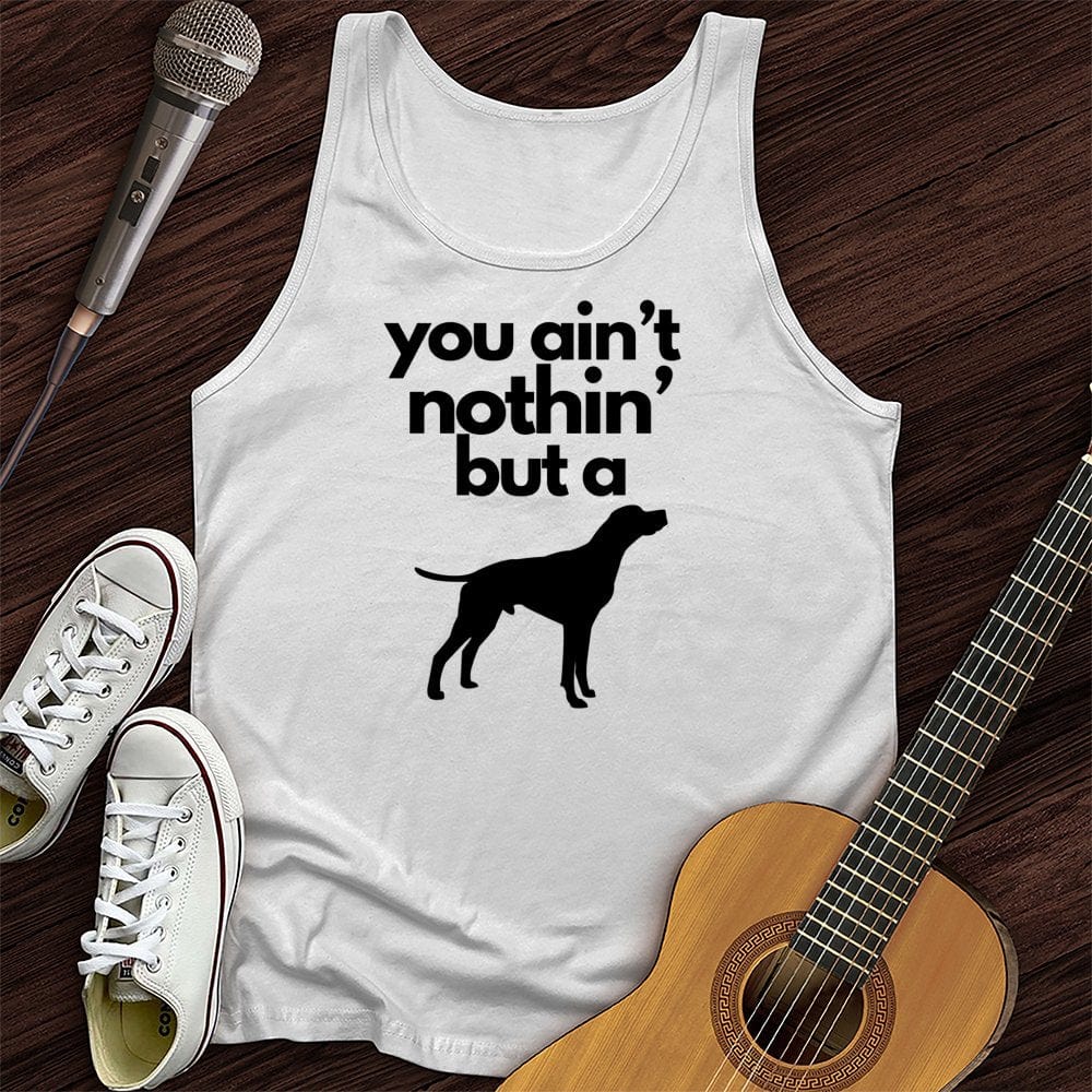 Printify Tank Top White / XS Hound Blues Unisex Tank Top