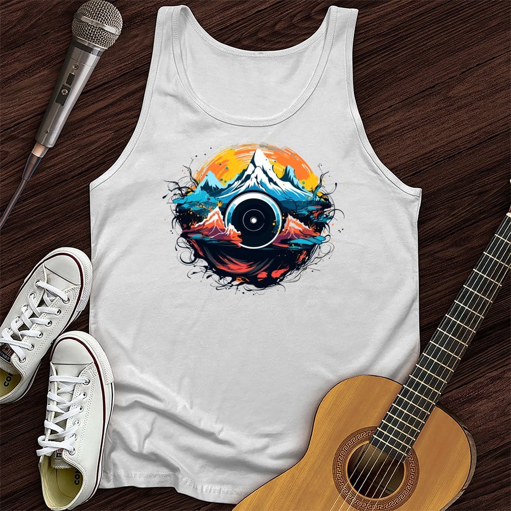 Printify Tank Top White / XS Intertwined Nature Vinyl Unisex Tank Top