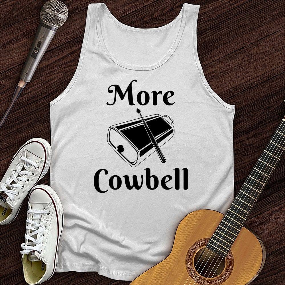 Printify Tank Top More Cowbell Unisex Tank Top