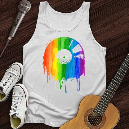 Printify Tank Top White / XS Music City Unisex Tank Top