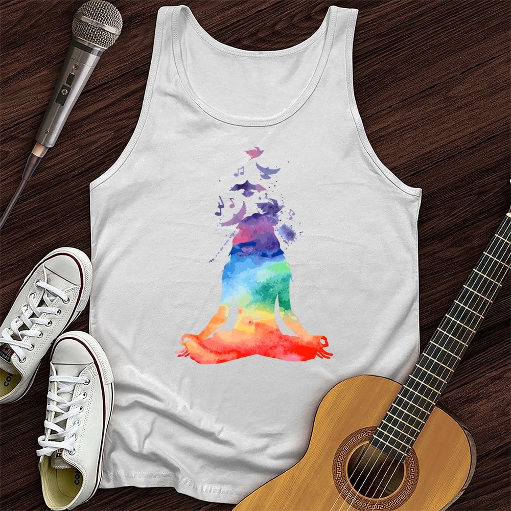 Printify Tank Top White / XS Musical Soul Unisex Tank Top