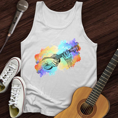 Printify Tank Top White / XS My Ukulele Unisex Tank Top