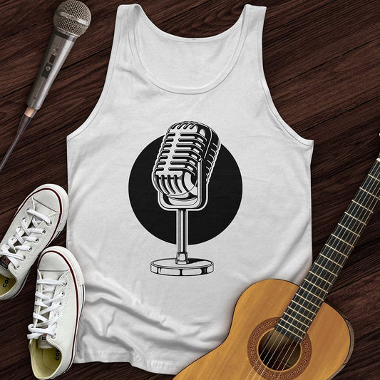 Printify Tank Top White / XS Old Mic Unisex Tank Top