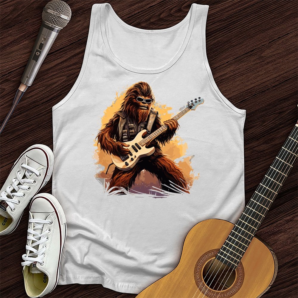 Printify Tank Top White / XS Rocker Chewy Unisex Tank Top