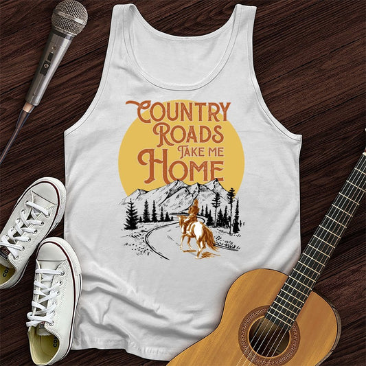 Printify Tank Top White / XS Take Me Home Unisex Tank Top