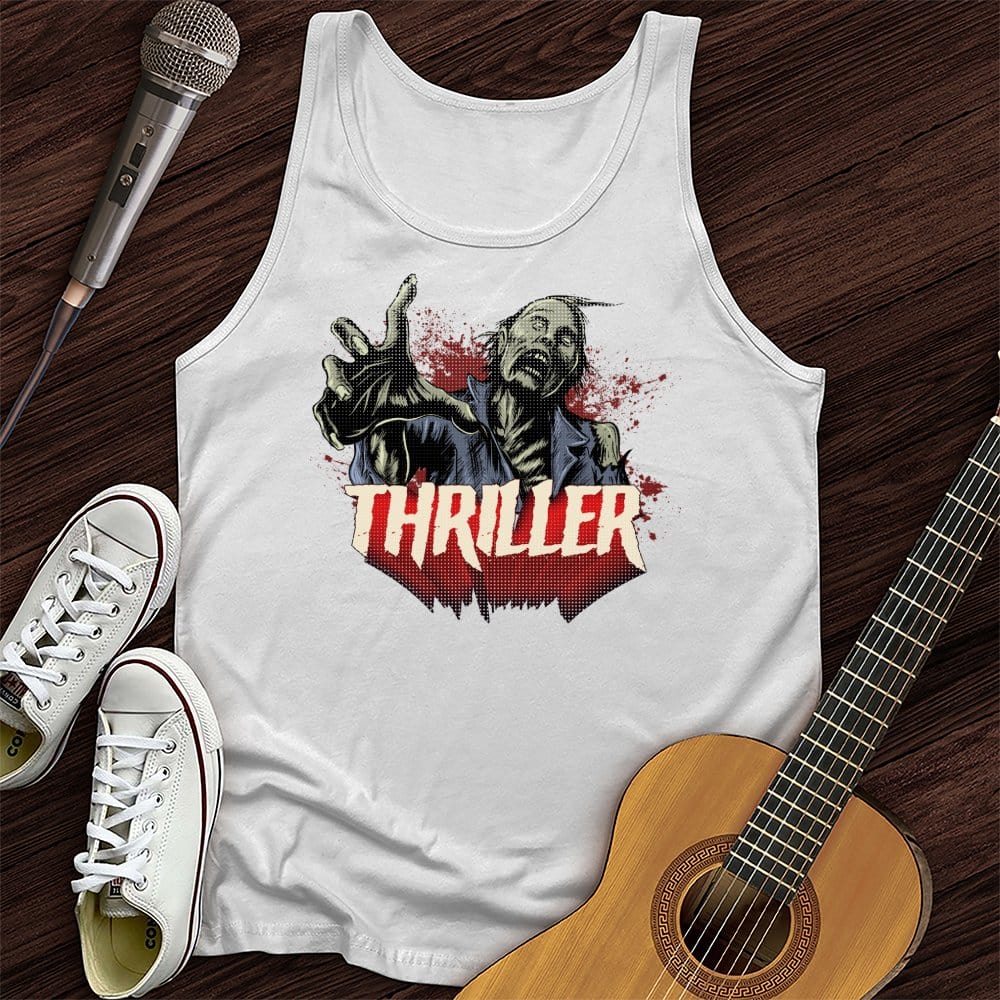 Printify Tank Top White / XS Thriller Tank Top