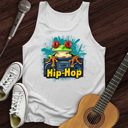 Printify Tank Top White / XS Tree Frog Unisex Tank Top