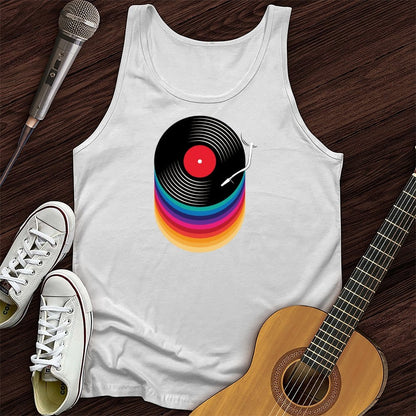 Printify Tank Top White / XS Turntable Unisex Tank Top