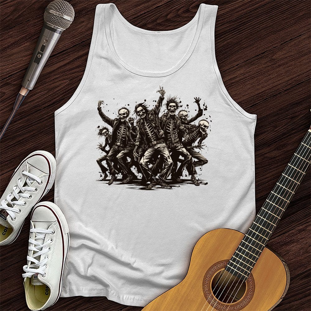 Printify Tank Top White / XS Undead Concert Unisex Tank Top