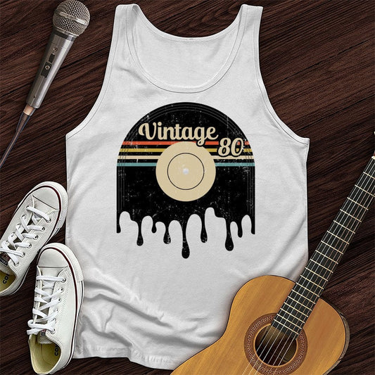 Printify Tank Top White / XS Vintage 80 Unisex Tank Top