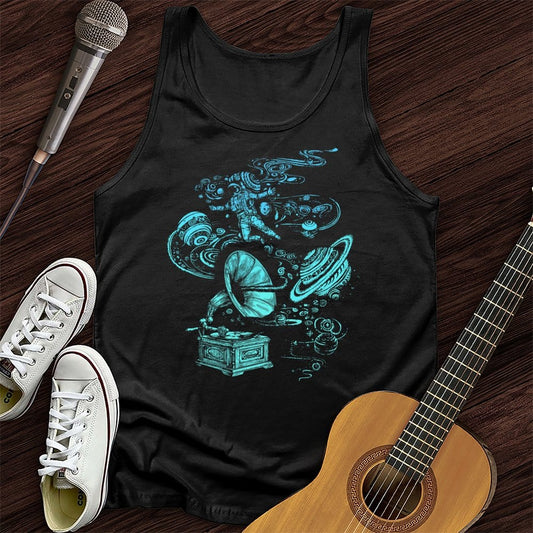 Printify Tank Top XS / Black Classical Astro Unisex Tank Top